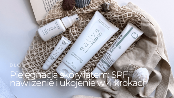 Pielęgnacja skóry latem: SPF, nawilżenie i ukojenie w 4 krokach
